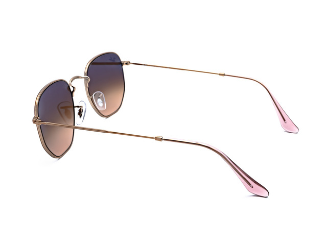 Сонцезахисні окуляри Ray-Ban Hexagonal Flat Lenses RB 3548-N 9069/A5 51 мм. GRADIENT BROWN. Фото 4