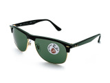 Сонцезахисні окуляри Ray-Ban Oversized Clubmaster RB 4342 601/9A 59 мм. TINTED GREEN POLAR. Фото 2