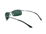 Сонцезахисні окуляри Ray-Ban Top Bar RB 3183 004/9A 63 мм. TINTED GREEN POLAR. Фото 4