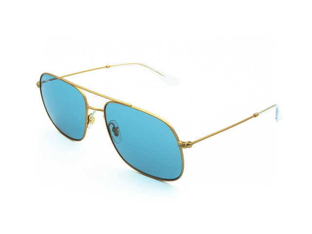 Сонцезахисні окуляри Ray-Ban ANDREA RB 3595 9013/80 59 мм. TINTED BLUE. Фото 2