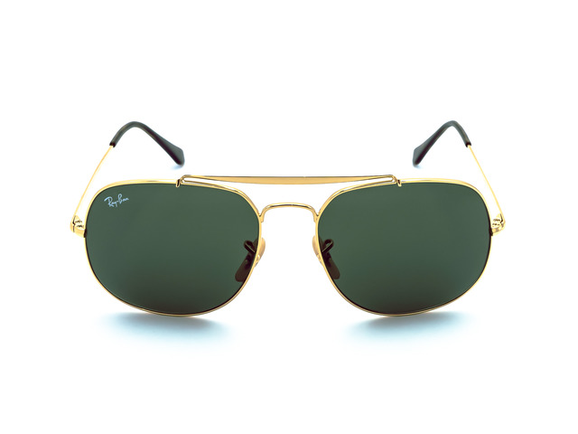Сонцезахисні окуляри Ray-Ban The General RB 3561 001 57 мм. TINTED GREEN