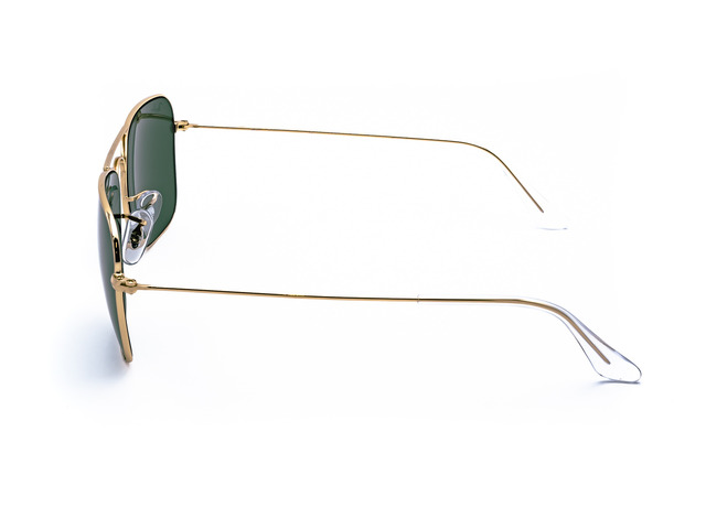 Сонцезахисні окуляри Ray-Ban Caravan RB 3136 001 58 мм. TINTED GREEN. Фото 3