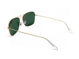 Сонцезахисні окуляри Ray-Ban Caravan RB 3136 001 58 мм. TINTED GREEN. Фото 4