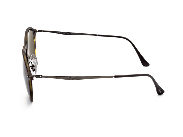 Сонцезахисні окуляри Ray-Ban Round LightRay RB 4224 894/73 49 мм. TINTED BROWN. Фото 3