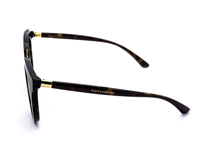 Сонцезахисні окуляри DOLCE & GABBANA DG 4371 502/13 52 мм. GRADIENT BROWN. Фото 3