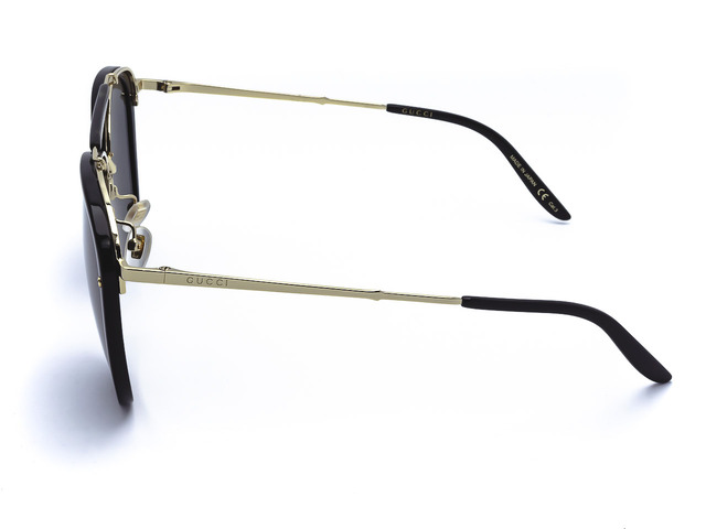 Сонцезахисні окуляри GUCCI GG 0672S 001 58 мм. TINTED GREY. Фото 3