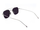 Сонцезахисні окуляри THOM BROWNE TBS 907-50-02//SLV. Фото 4
