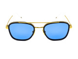 Сонцезахисні окуляри THOM BROWNE TBS 800-B-GLD-NVY-51 51 мм. TINTED BLUE