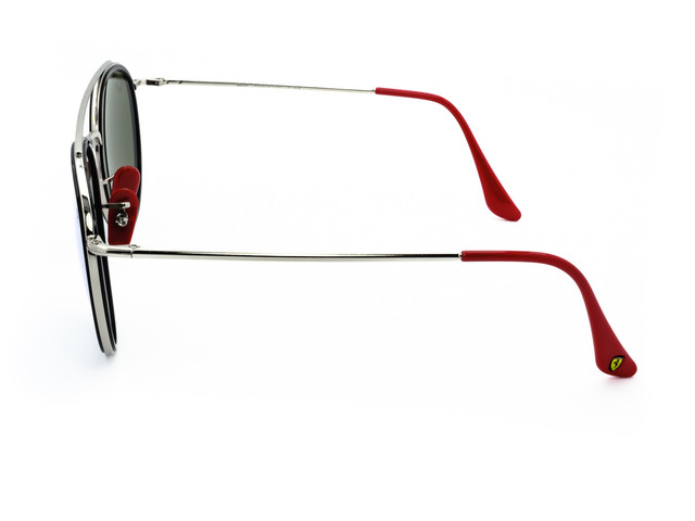 Сонцезахисні окуляри Ray-Ban Scuderia Ferrari Collection RB3647M F031/30 51 мм. MIRROR SILVER. Фото 3