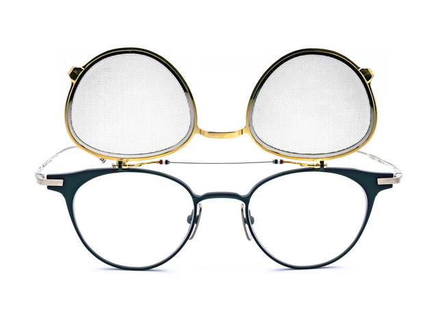 Оправа THOM BROWNE TBS 814-49-03//NVY-GLD 49 мм.. Фото 2