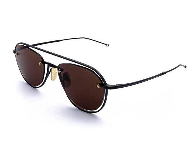 Сонцезахисні окуляри THOM BROWNE TBS 112-52-03//BLK-NVY . Фото 2