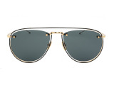 Сонцезахисні окуляри THOM BROWNE TBS-113-59-02 // GLD-BLK 59мм. TINTED GREY