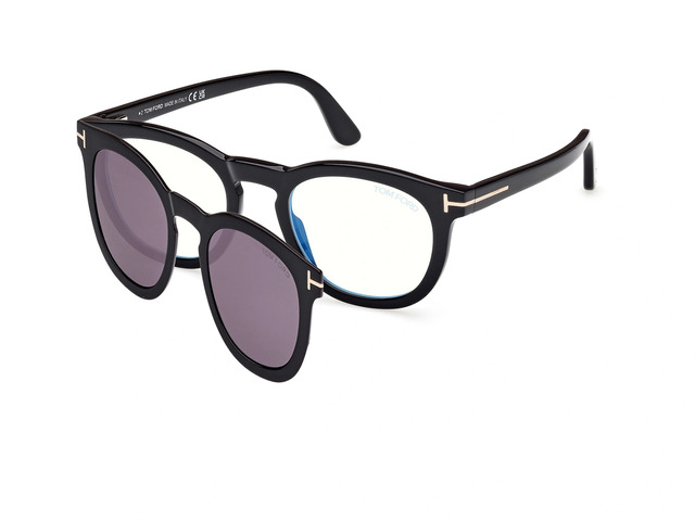 Оправа з накладкою TOM FORD TF 5993-B 001 50 ммм