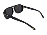 Сонцезахисні окуляри TOM FORD TF1022 01A 58мм. TINTED DARK GREY. Фото 4