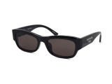 Сонцезахисні окуляри BALENCIAGA BB0390SK 001 56 мм TINTED GREY. Фото 2