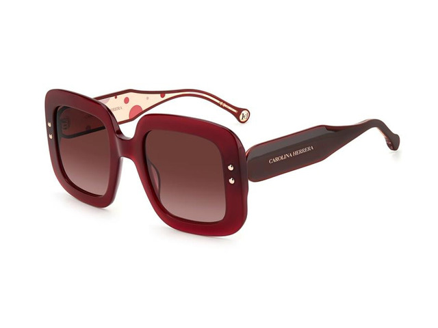 Сонцезахисні окуляри CAROLINA HERRERA CH 0010/S LHF3X 52 мм. GRADIENT BURGUNDY. Фото 2