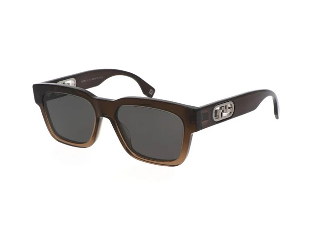 Сонцезахисні окуляри FENDI FE40107F 50A 56 мм TINTED GREY. Фото 2