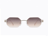 Сонцезахисні окуляри Carolina Lemke CL3545-2 50 GRADIENT BROWN