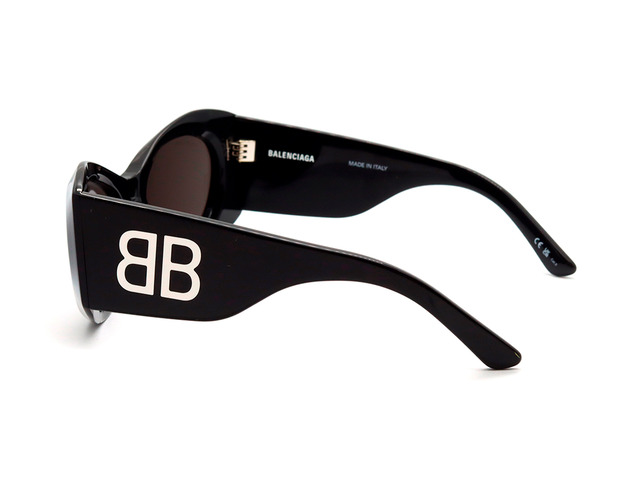 Сонцезахисні окуляри BALENCIAGA BB0394S 001 59 мм TINTED GREY. Фото 3