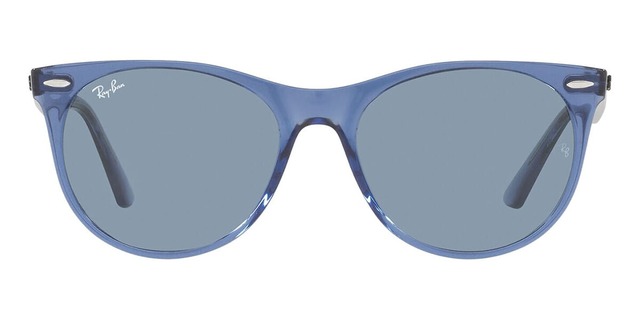 Сонцезахисні окуляри Ray-Ban Wayfarer II Classic RB 2185 6587/56 55 мм. TINTED BLUE