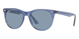 Сонцезахисні окуляри Ray-Ban Wayfarer II Classic RB 2185 6587/56 55 мм. TINTED BLUE. Фото 2