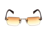 Сонцезахисні окуляри Carolina Lemke CL3710-1 50 мм.GRADIENT BROWN