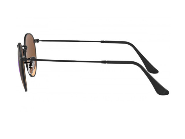 Сонцезахисні окуляри Ray-Ban Round Metal Flat Lenses RB3447N 002/4O 50 мм. MIRROR GRADIENT BLUE. Фото 2