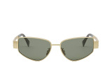 Сонцезахисні окуляри CELINE CL40293U 30N 55 мм. TINTED GREEN