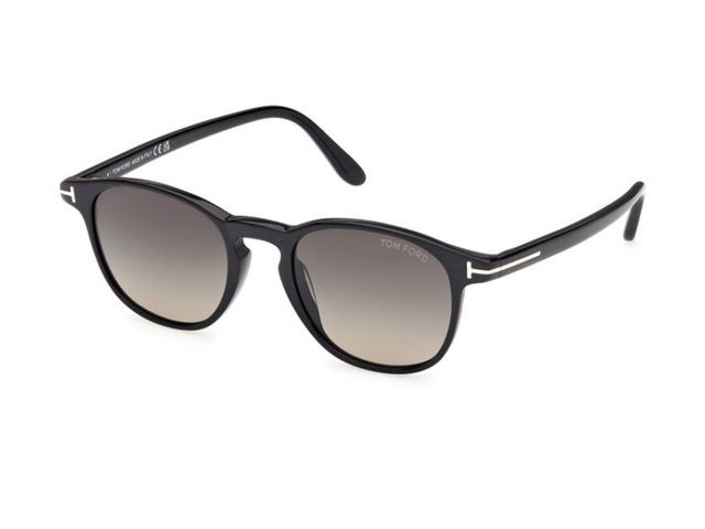  Cонцезахисні окуляри TOM FORD HOLT-02 TF 1302 01B 50 мм GRADIENT GREY. Фото 2