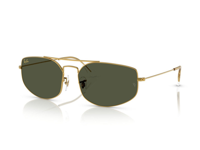 Сонцезахисні окуляри Ray-Ban Highstreet RB3845 EXPLORER 5 9196/31 60 мм. TINTED GREEN. Фото 2