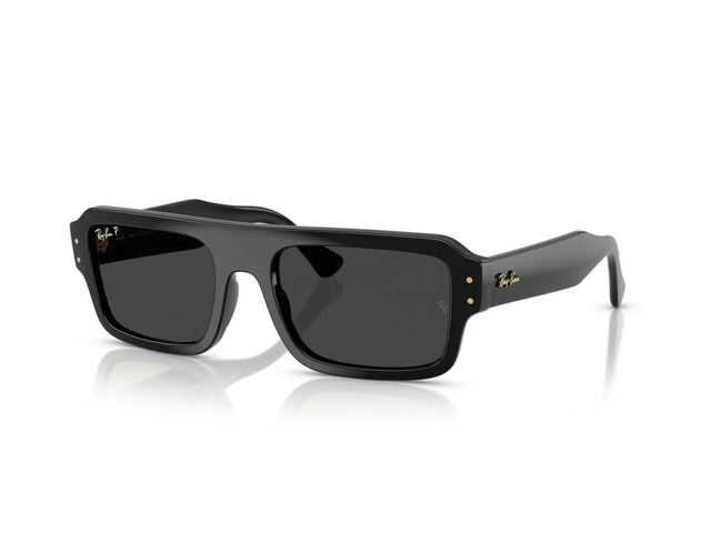 Сонцезахисні окуляри Ray-Ban RB 4454 FLACKO 6677/48  56 мм TINTED GREY POLAR. Фото 2