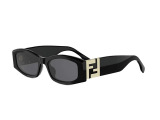 Сонцезахисні окуляри FENDI FE40204I 01A 54 мм. TINTED GREY. Фото 2