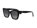 Сонцезахисні окуляри FENDI FE40151I 01B 55 мм. GRADIENT GREY. Фото 2