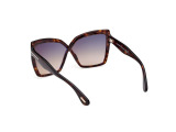 Сонцезахисні окуляри TOM FORD TF 1195 ECO 52B 63 мм GRADIENT GREY. Фото 4