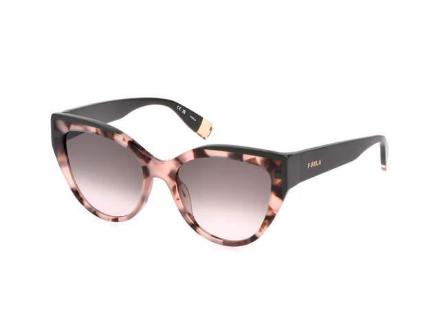 Сонцезахисні окуляри FURLA SFU694 COL.0AGK 55 мм GRADIENT BROWN. Фото 2