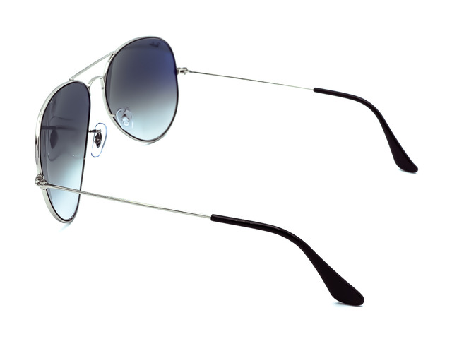 Сонцезахисні окуляри Ray-Ban Aviator Large Metal RB 3025 003/3F 62мм. GRADIENT BLUE. Фото 4