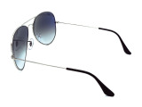 Сонцезахисні окуляри Ray-Ban Aviator Large Metal RB 3025 003/3F 62мм. GRADIENT BLUE. Фото 4