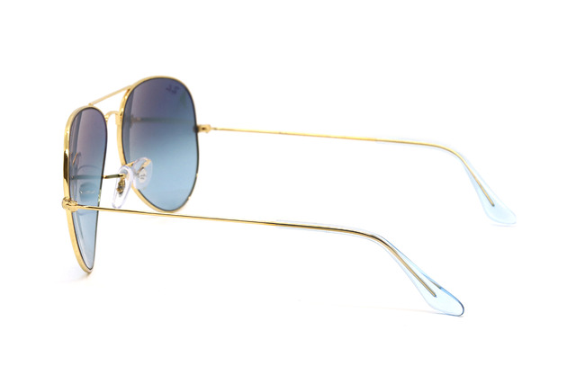 Сонцезахисні окуляри Ray-Ban Aviator Large Metal RB 3025 001/3M 58мм. GRADIENT BLUE. Фото 3