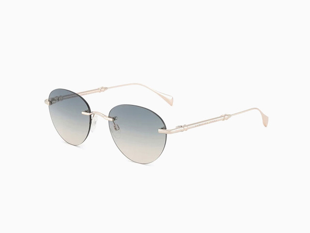 Сонцезахисні окуляри Carolina Lemke CL3809-2 52 мм GRADIENT BLUE. Фото 2