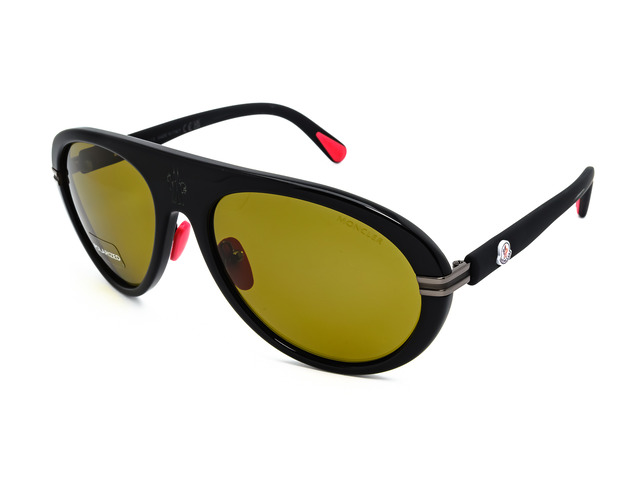 Сонцезахисні окуляри MONCLER ML 0240 01H 57 мм. TINTED YELLOW POLAR. Фото 2