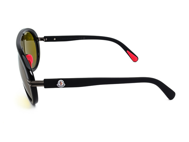 Сонцезахисні окуляри MONCLER ML 0240 01H 57 мм. TINTED YELLOW POLAR. Фото 3
