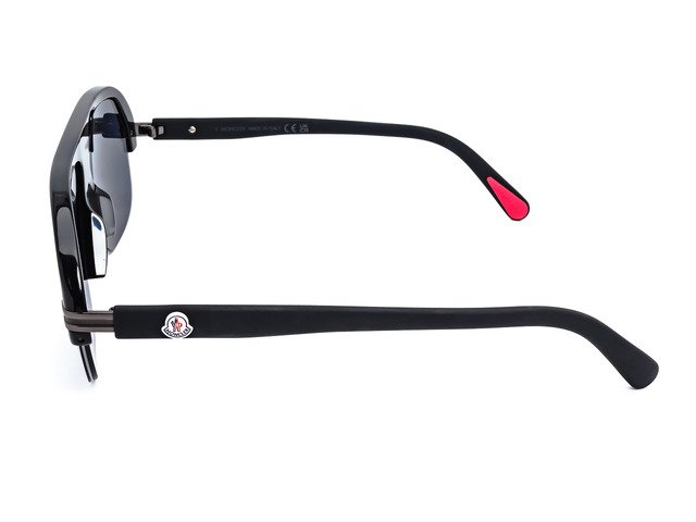 Сонцезахисні окуляри MONCLER ML 0267 01A 57 мм. TINTED GREY. Фото 3