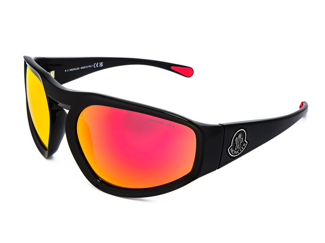 Сонцезахисні окуляри MONCLER ML 0248 01U 62 мм. MIRROR ORANGE. Фото 2