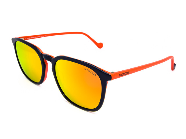Сонцезахисні окуляри MONCLER ML 0150 92L 56 мм. MIRROR ORANGE. Фото 2