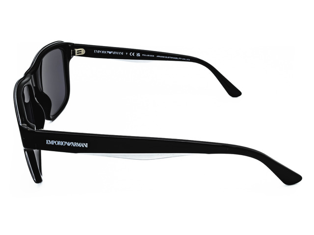 Сонцезахисні окуляри EMPORIO ARMANI EA 4208 6051/87 56 мм. TINTED GREY POLAR. Фото 3