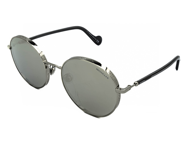 Сонцезахисні окуляри MONCLER ML 0146-F 16C 57 мм. MIRROR SILVER. Фото 2