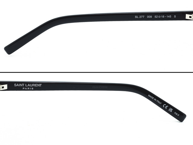 Сонцезахисні окуляри SAINT LAURENT SL 277 009 52 мм. TINTED GREY. Фото 5