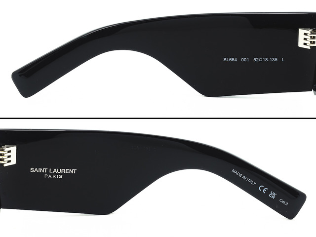 Сонцезахисні окуляри SAINT LAURENT SL654 001 52 мм. TINTED BROWN. Фото 5