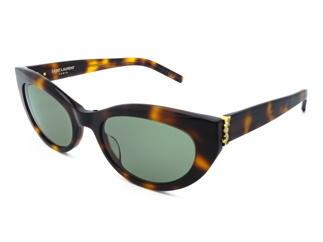 Сонцезахисні окуляри SAINT LAURENT SL M115 003 54 мм. TINTED GREEN. Фото 2