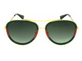 Сонцезахисні окуляри GUCCI GG0062S 003 57 мм. GRADIENT GREEN